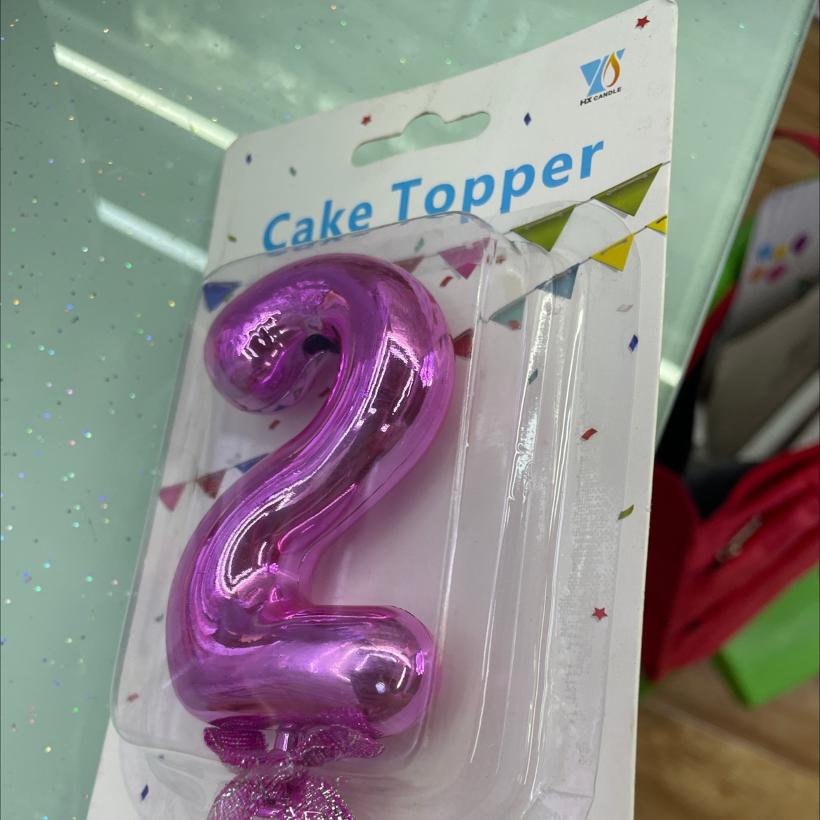 Birthday candle factory direct sales, unique packaging, carefully designed atmosphere candles Specification image