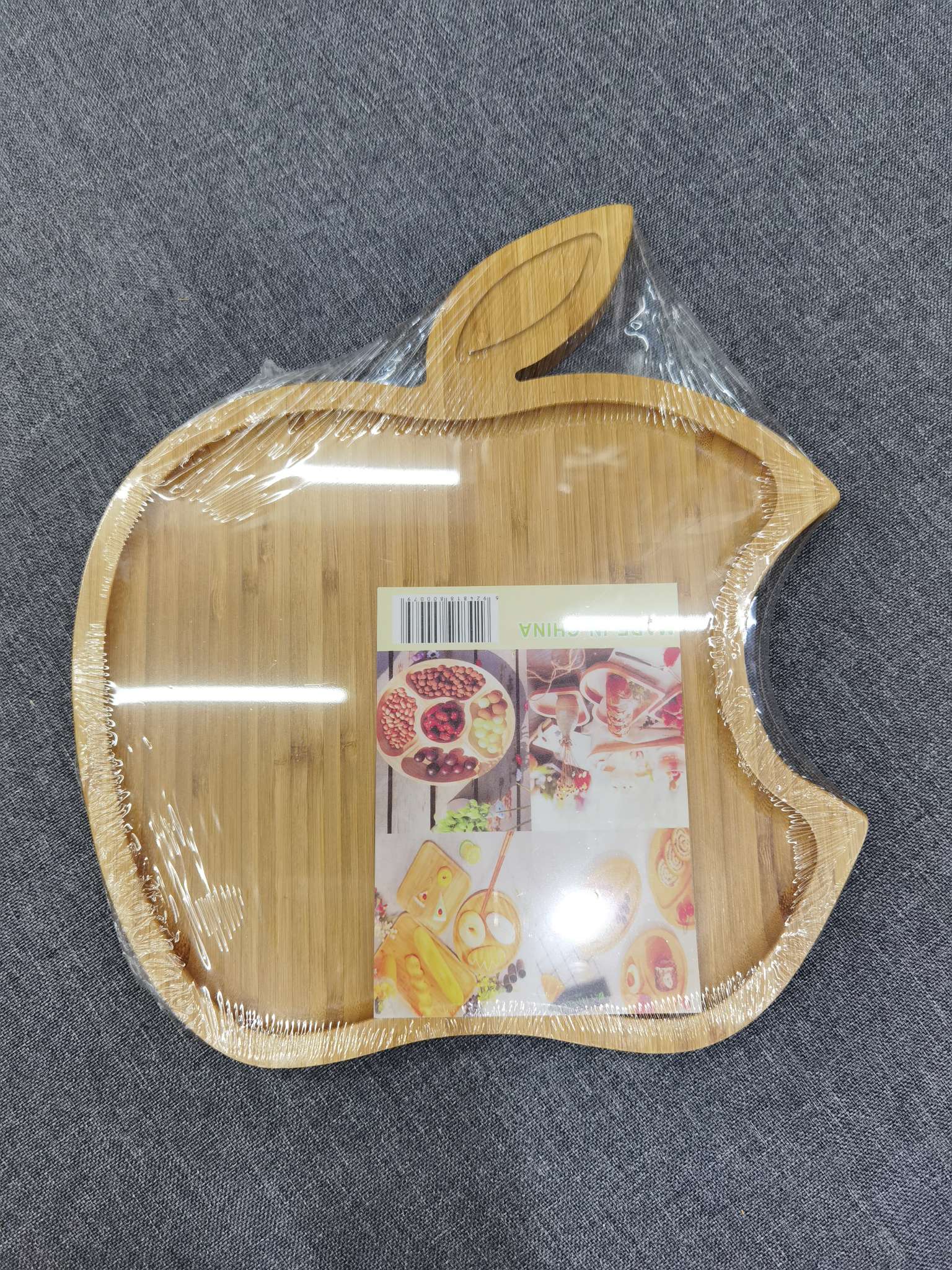 Plato de bambú para manzana Item Picture