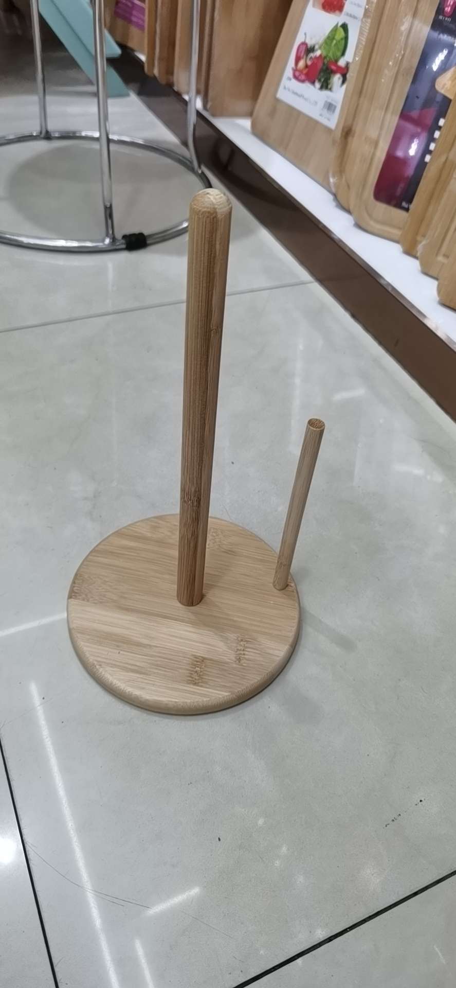 竹制品杯架产品图