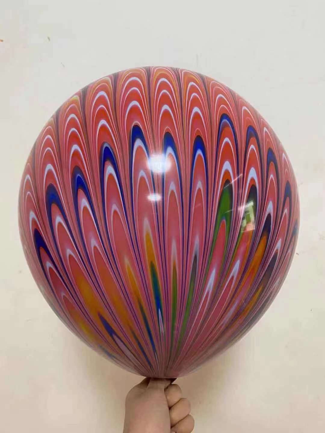 孔雀尾巴图案气球18寸详情图5