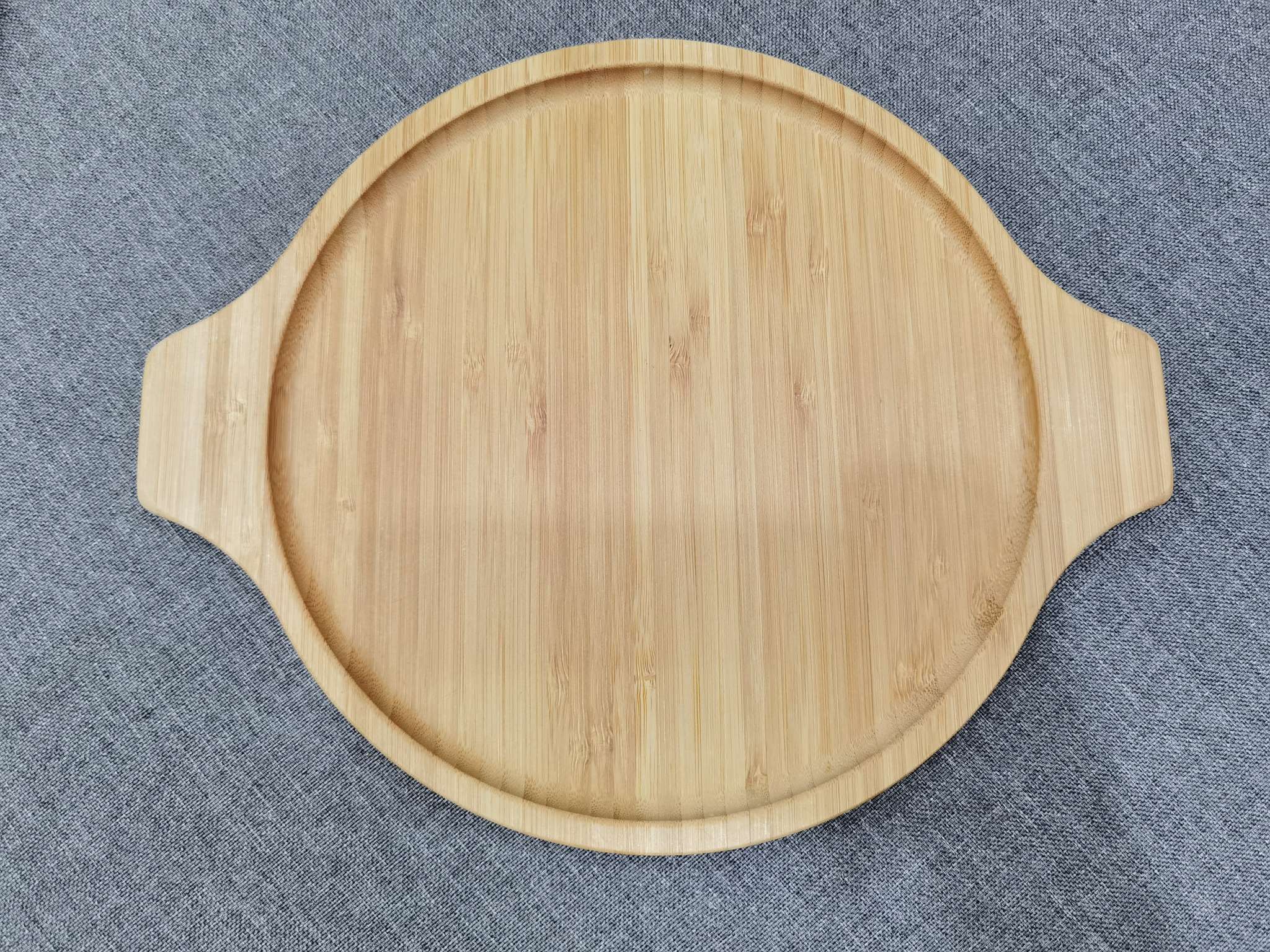 Plato de bambú para manzana Application Scenario