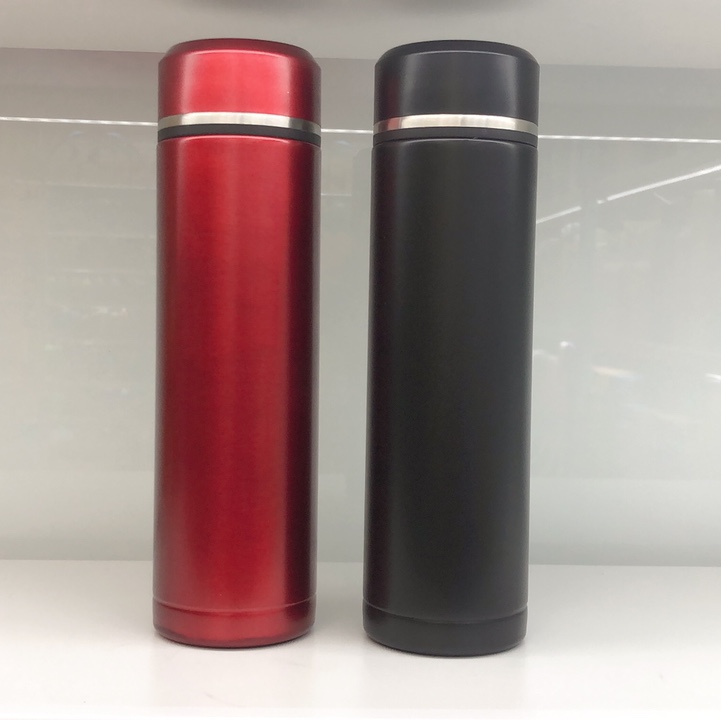 304不锈钢茶水分离温度显示器保温杯500ml