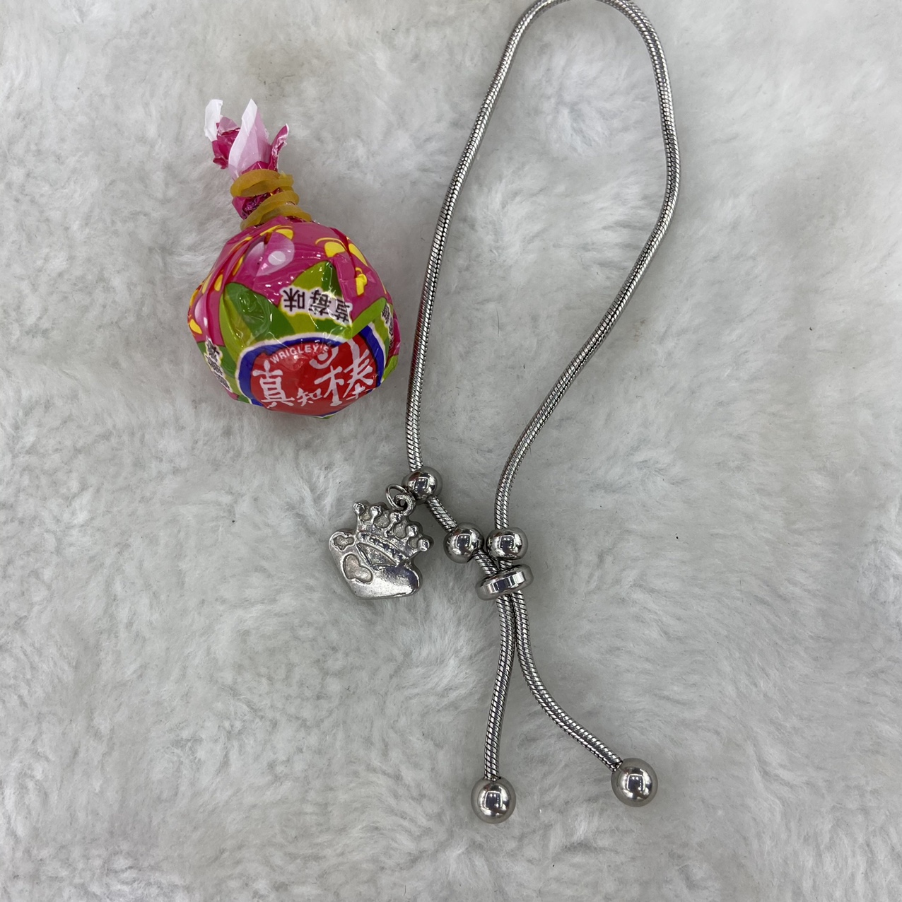 2021 new 0135 Korean version of titanium steel necklace can be worn by men and women natural sweet cool can trend fashion niche design style personality fashion generous factory direct sales thumbnail