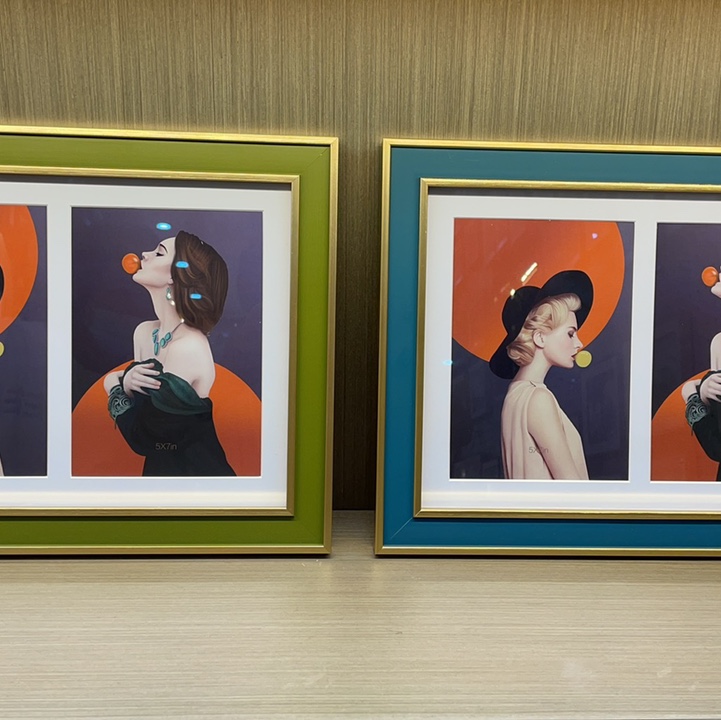 相框304木质相框照相款架子流行尺寸均可订制