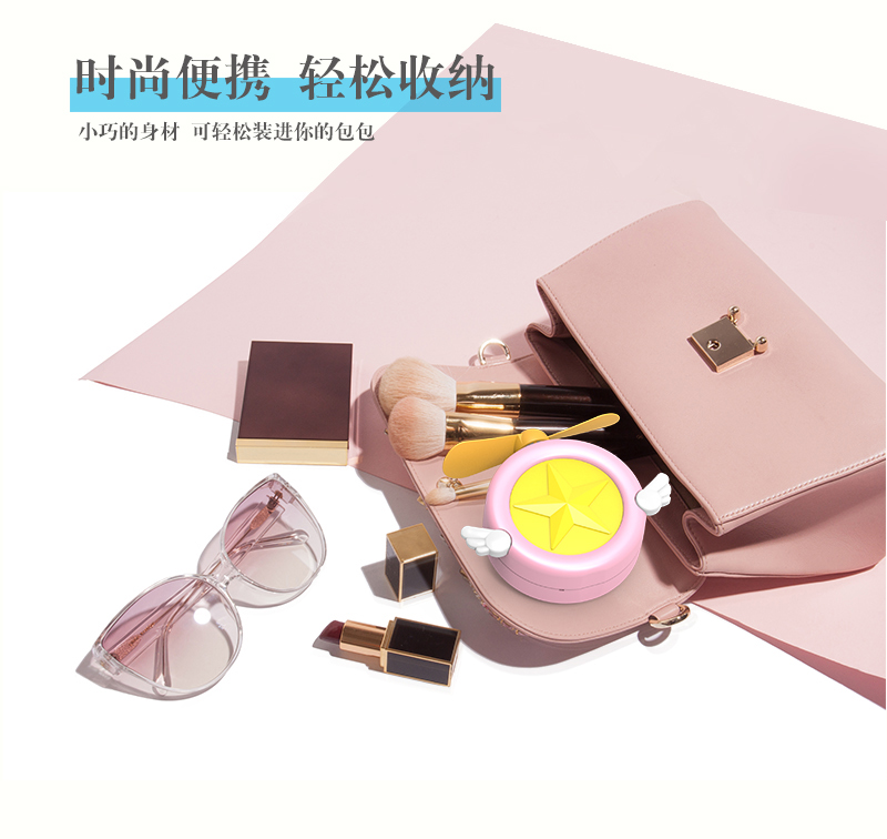 USB手持桌面魔法小风扇便携随身大风力静音户外运动迷你小风扇厂货批发礼品定制详情图8