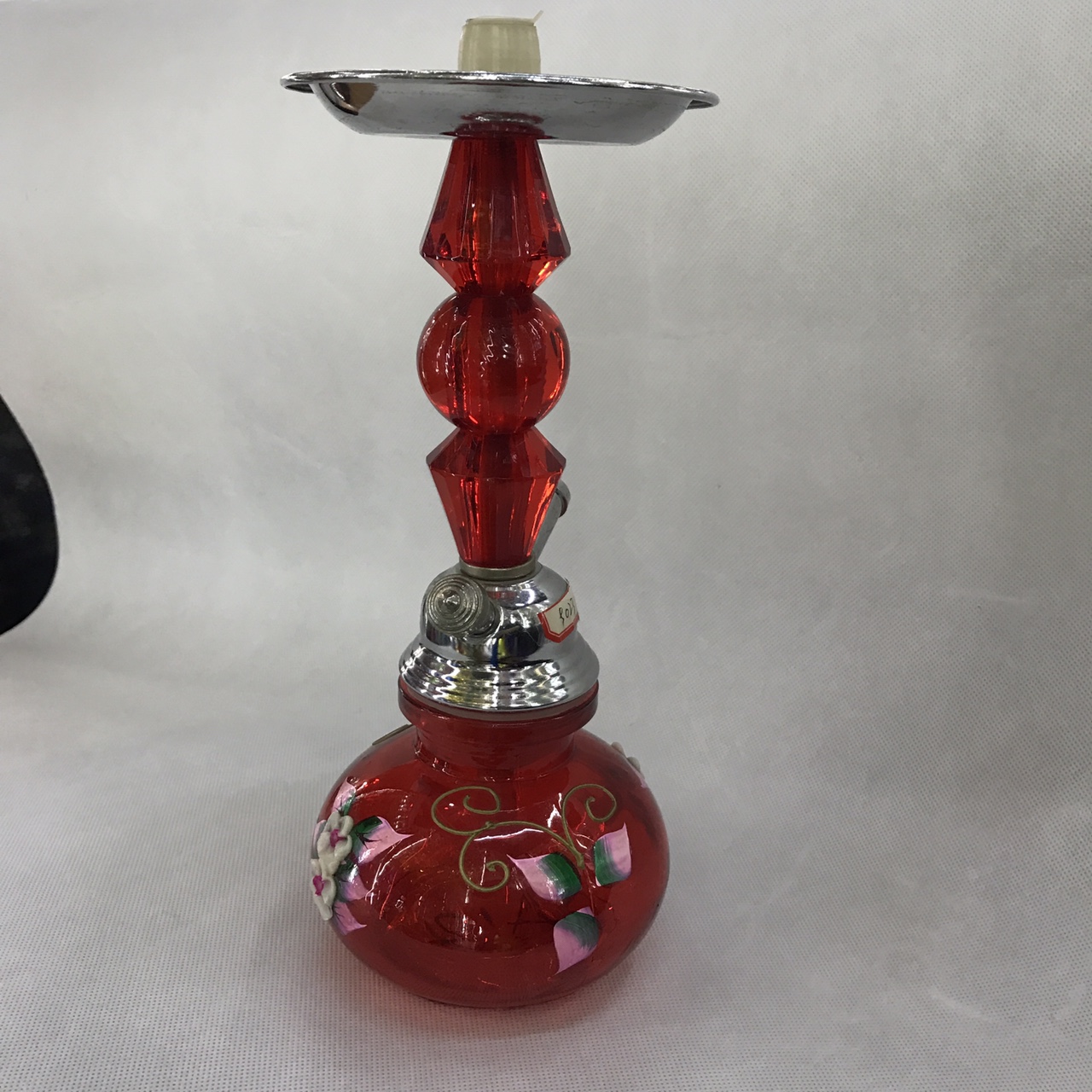 ca-39 水烟壶铁+玻璃，彩盒包装，是一款历史悠久的老一辈人所使用的产品