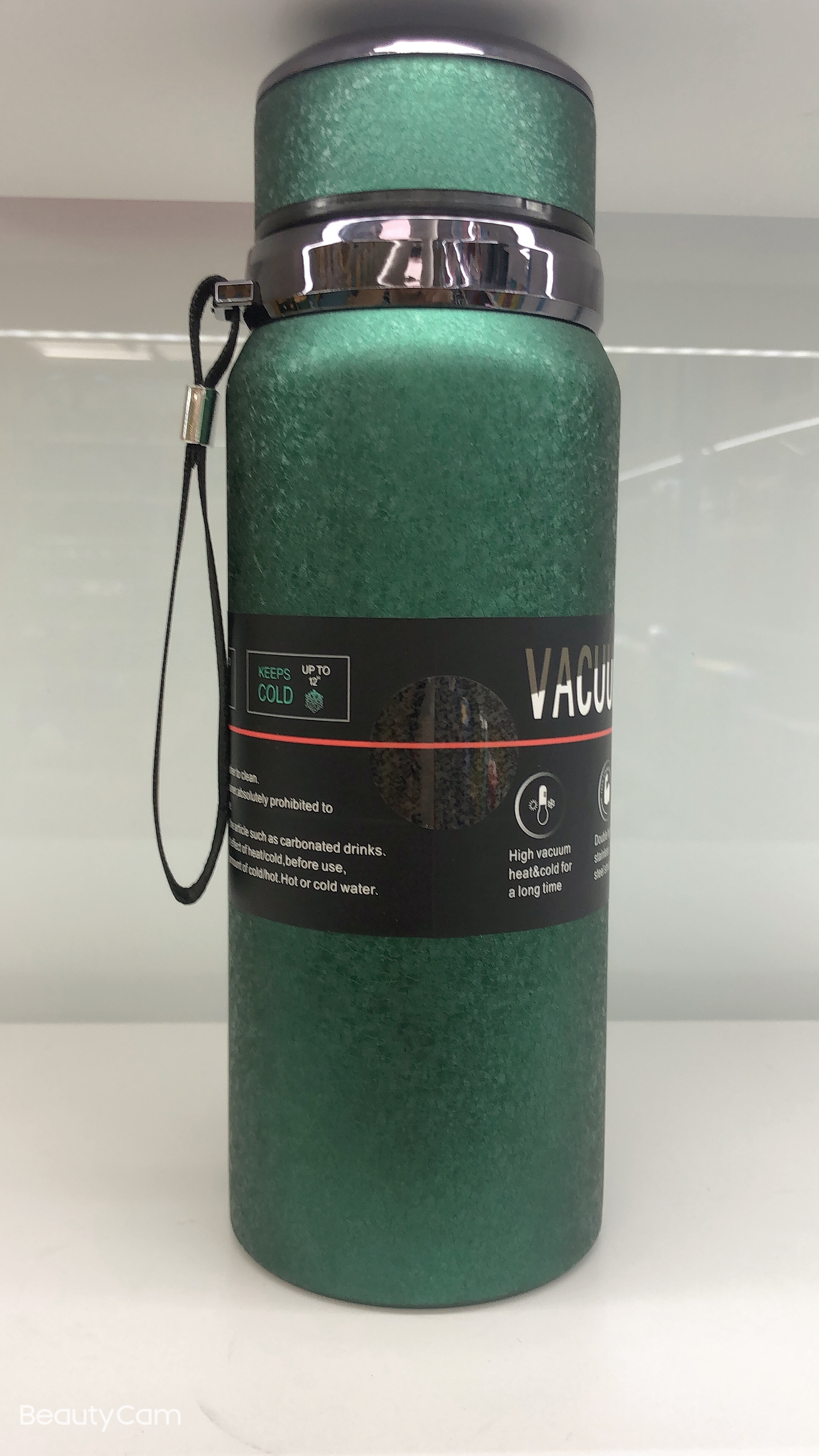 厂家直销冰花漆吊带304不锈钢保温杯800ml详情图4