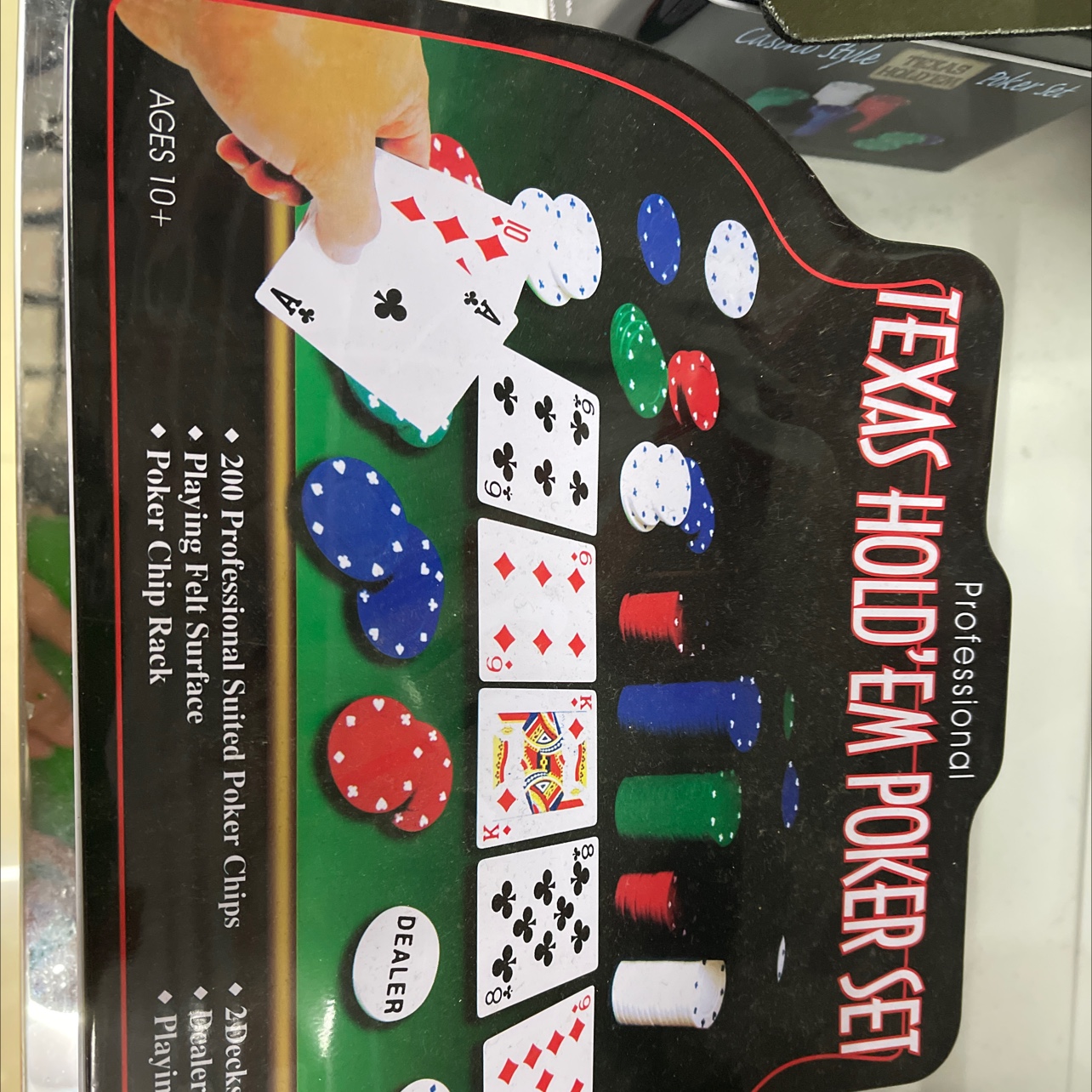 铁盒筹码套装 德州扑克 铁 盒筹码套装 德州扑克