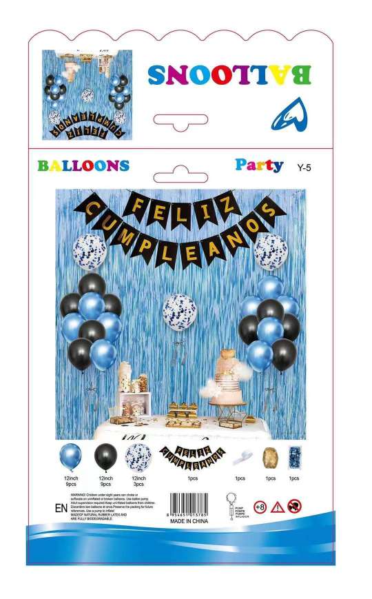 Birthday Set Party Balloons, Stylish Atmosphere undefined