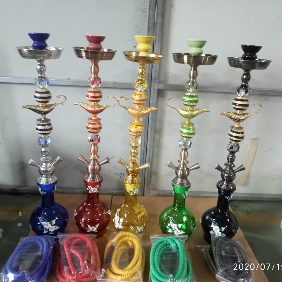 ca-43 水烟壶铁+玻璃，彩盒包装，是一款历史悠久的老一辈人所使用的产品