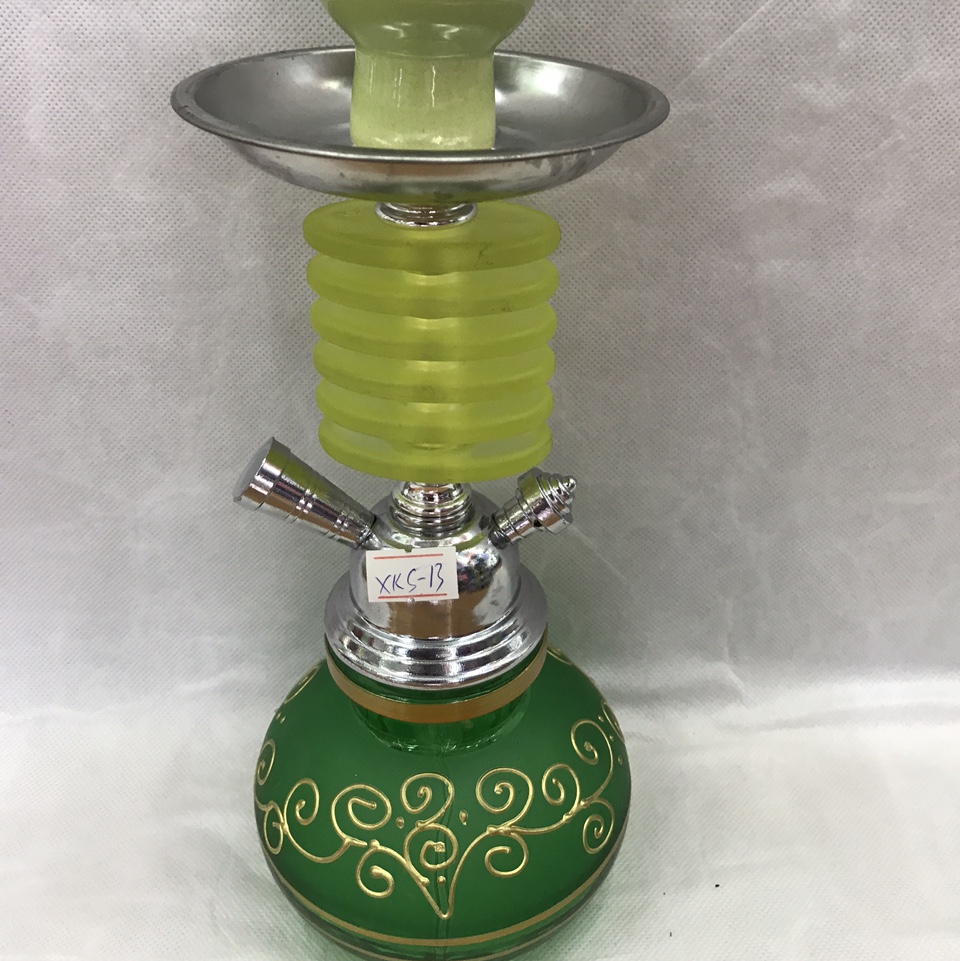 ca-49 水烟壶铁+玻璃，彩盒包装，是一款历史悠久的老一辈人所使用的产品