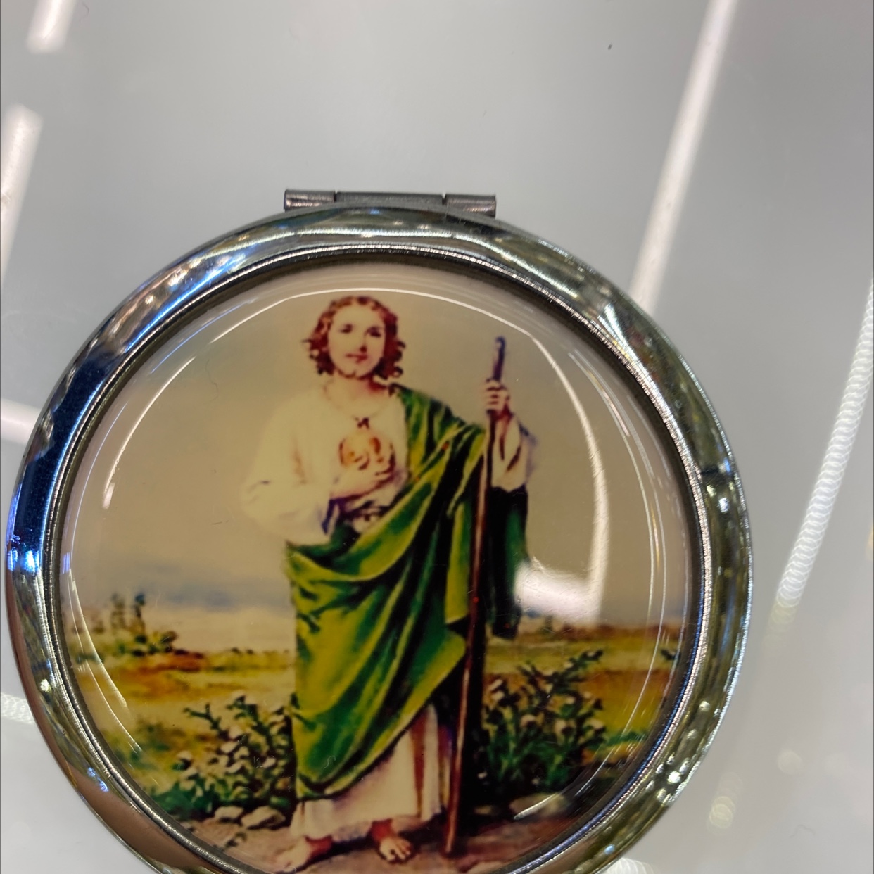 宗教图案镜子细节图