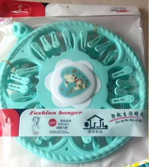 24-inch round clip in two colors mixed Specification image