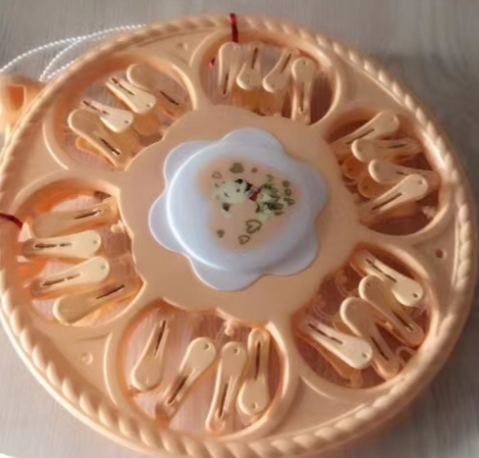 24-inch round clip in two colors mixed details Picture