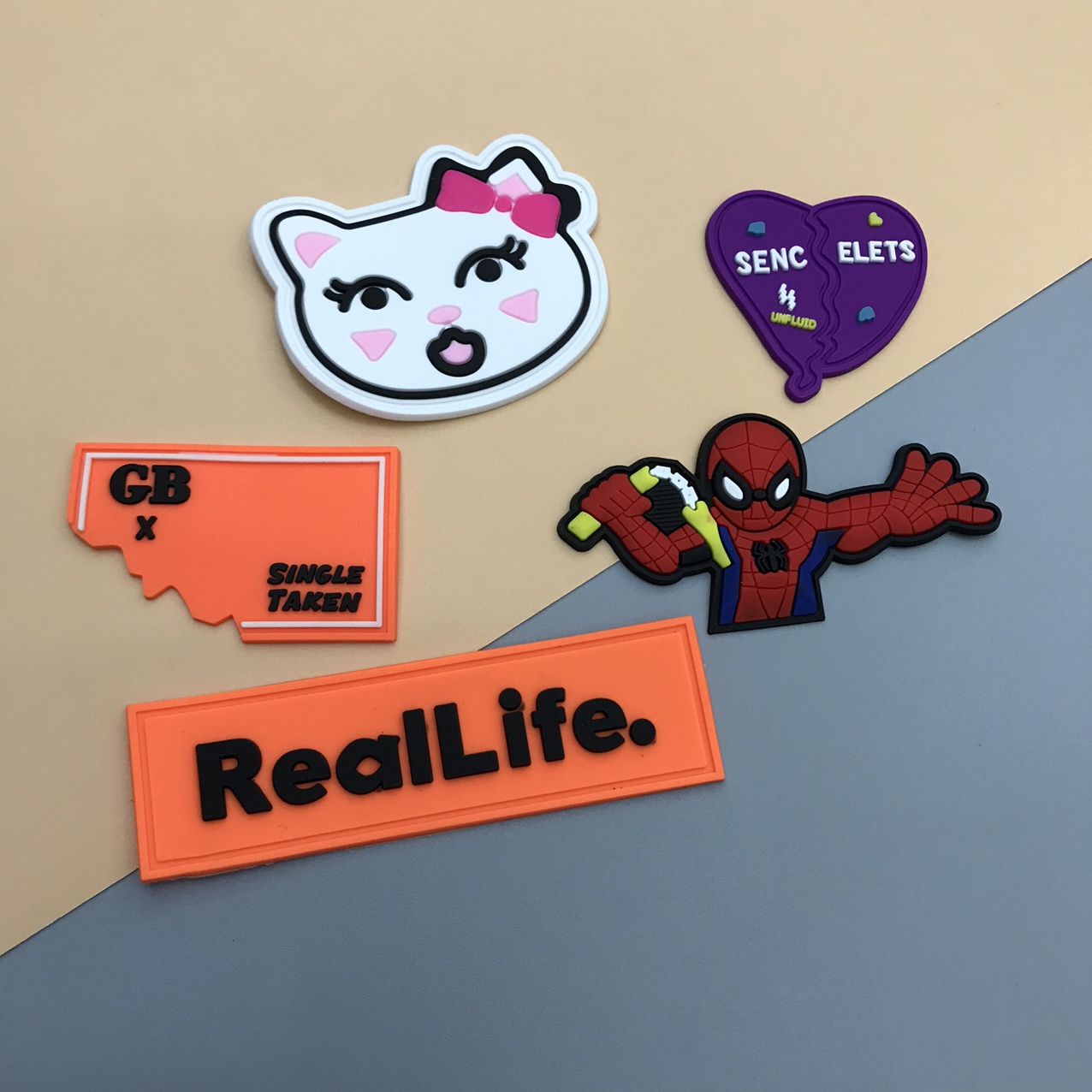 滴塑可爱动物图案标