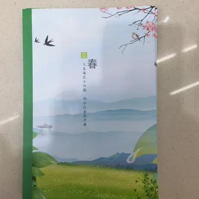Four Seasons Scenery Office Notepad Record This Office Supplies Batch Soft Surface Copy ~ Spring ~ Summer ~ Autumn ~ Winter
