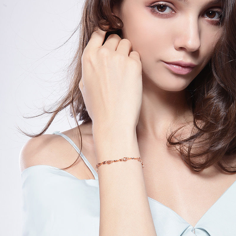 68 new Vietnamese sargent bracelet to send girlfriend 5201314 Sansheng III met bracelet temperament 100 tower push and pull