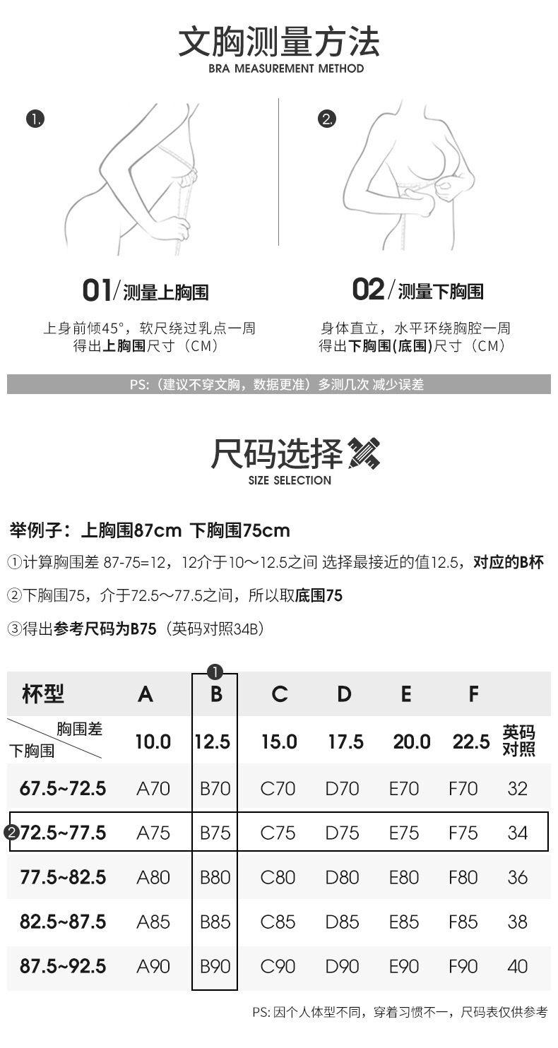 【 Pink Cheese Blue 】 Fashion Splicing Color Bra Q Elastic Latex Underwear For Women Without Underwire Adjustment Comfortable Small Chest Gathering undefined