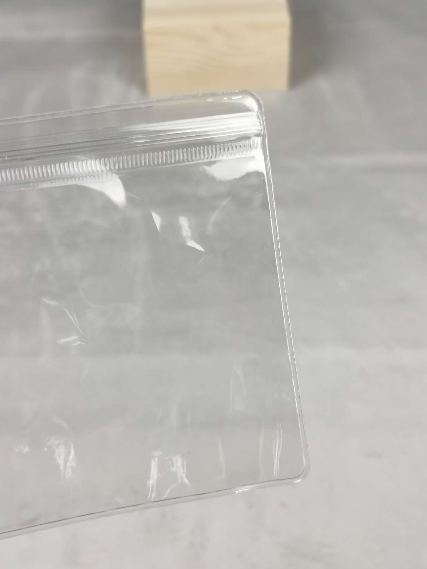 9*13 white transparent self-sealing bags, cultural play bags and accessory bags Item Picture