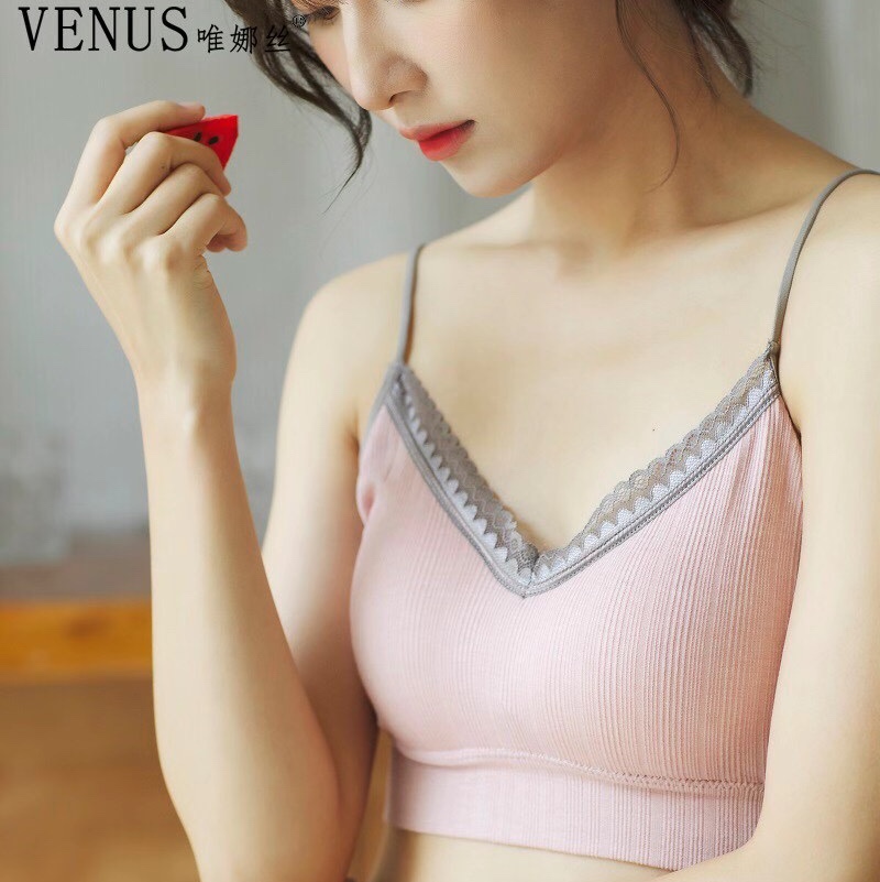 发育期内衣女学生纯棉少女抹胸初中生小背心文胸9237