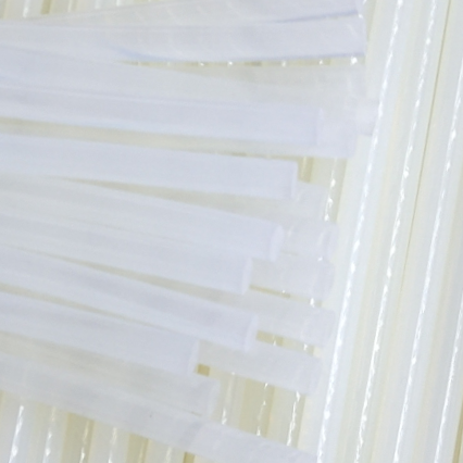 Hot melt glue stick, white transparent glue stick