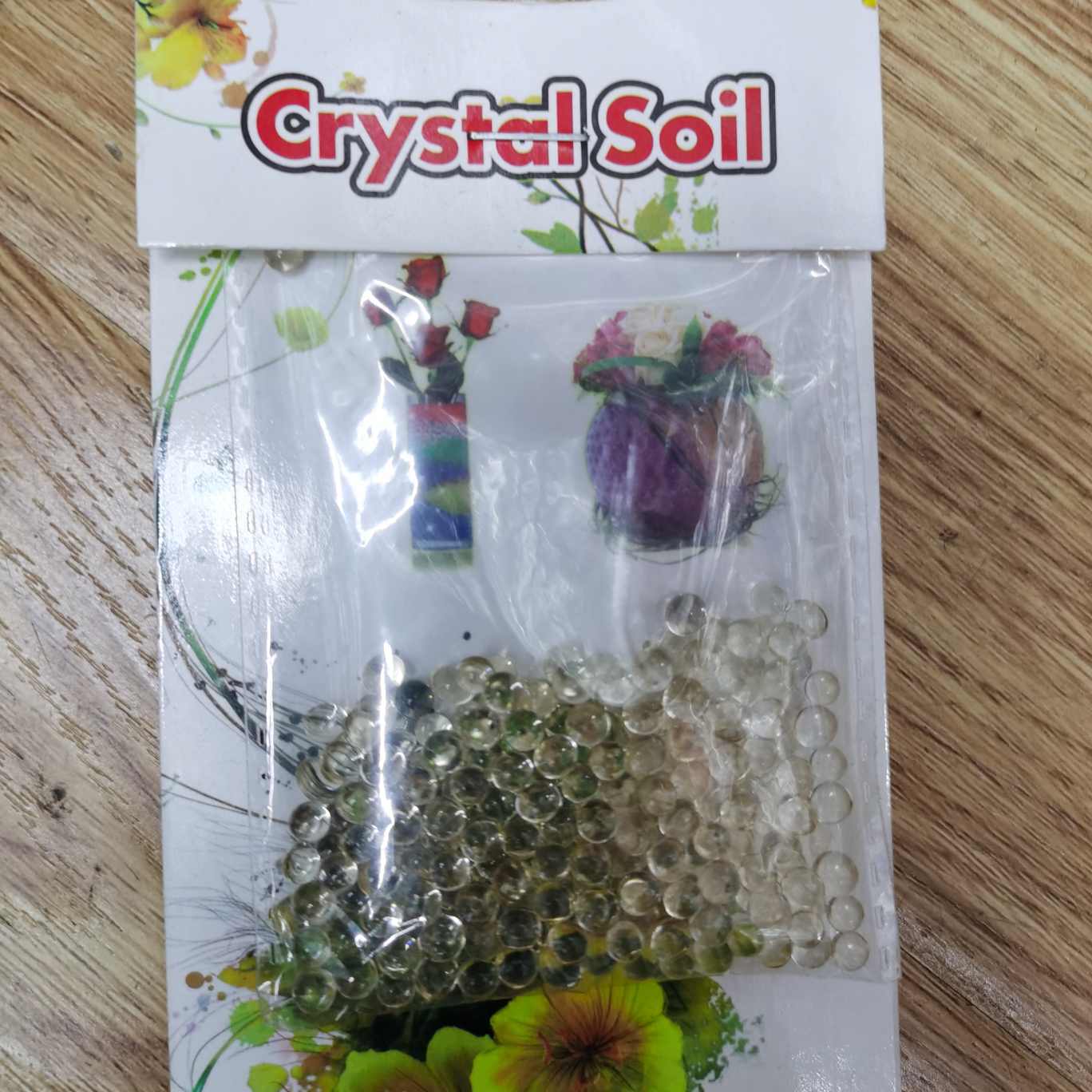 TH-9: Item number: G10-07, Absorbent SpongeBob Squarepants transparent color crystal beads Tianhao Incense
