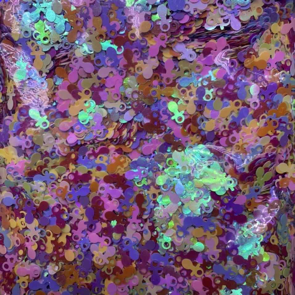 Factory direct sales of nail polish glitter, PVC sequins, DIY gold powder, gold onion powder n111