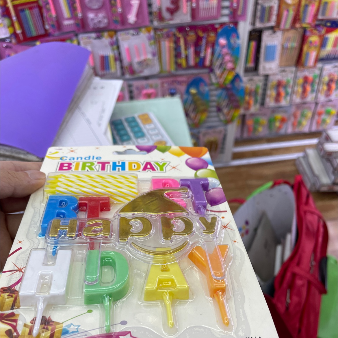 Plastic paraffin birthday candles Application Scenario