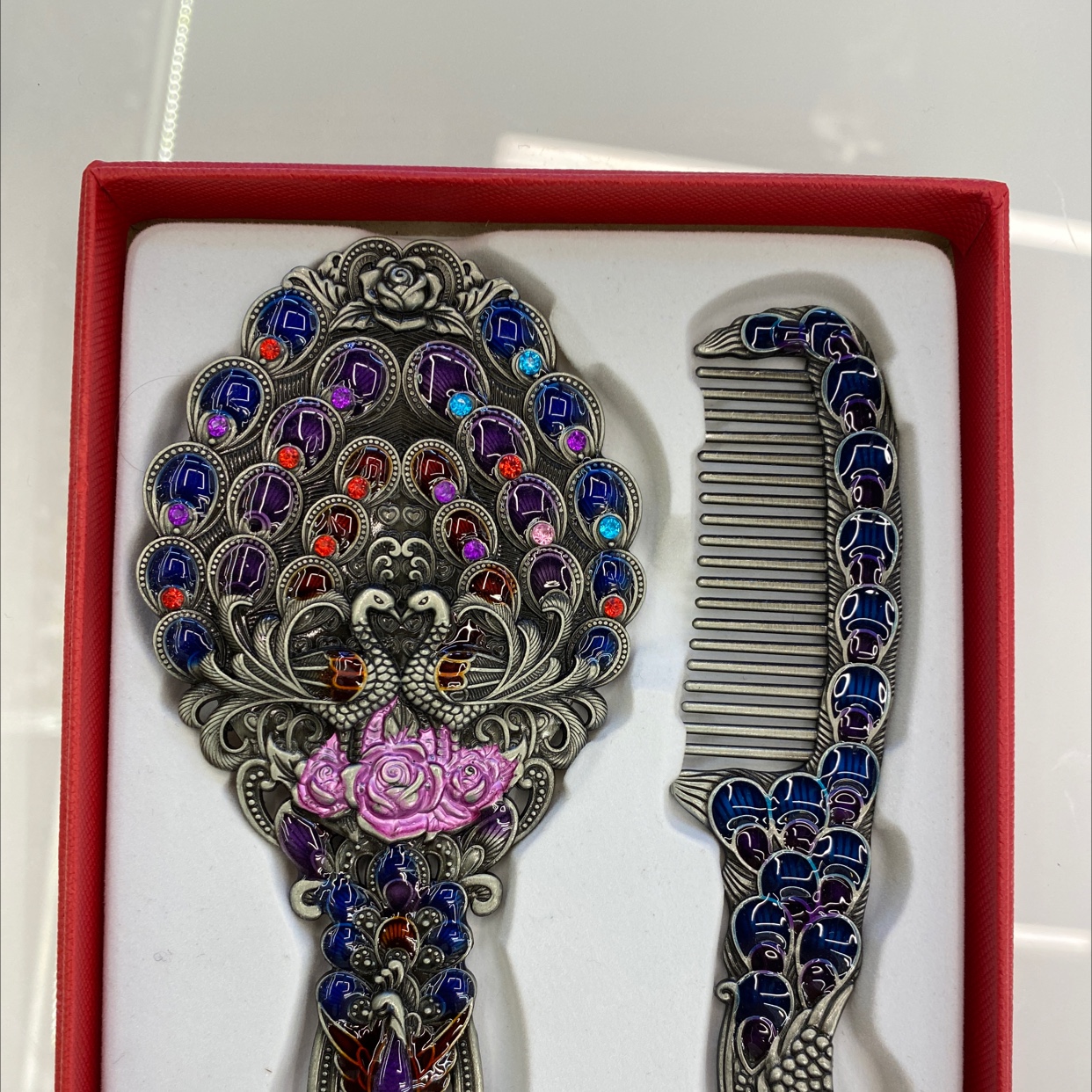 锌合金套镜子产品图