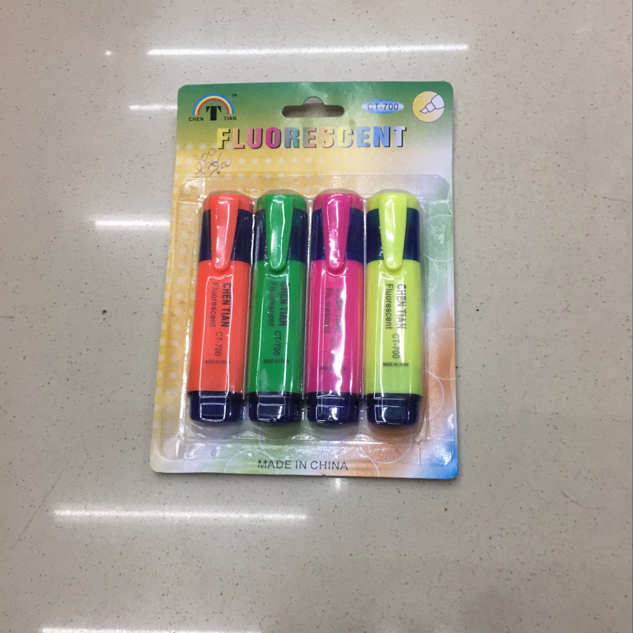划线笔荧光笔重点醒目标记笔记号笔彩色笔套装学生标记笔0240详情图3