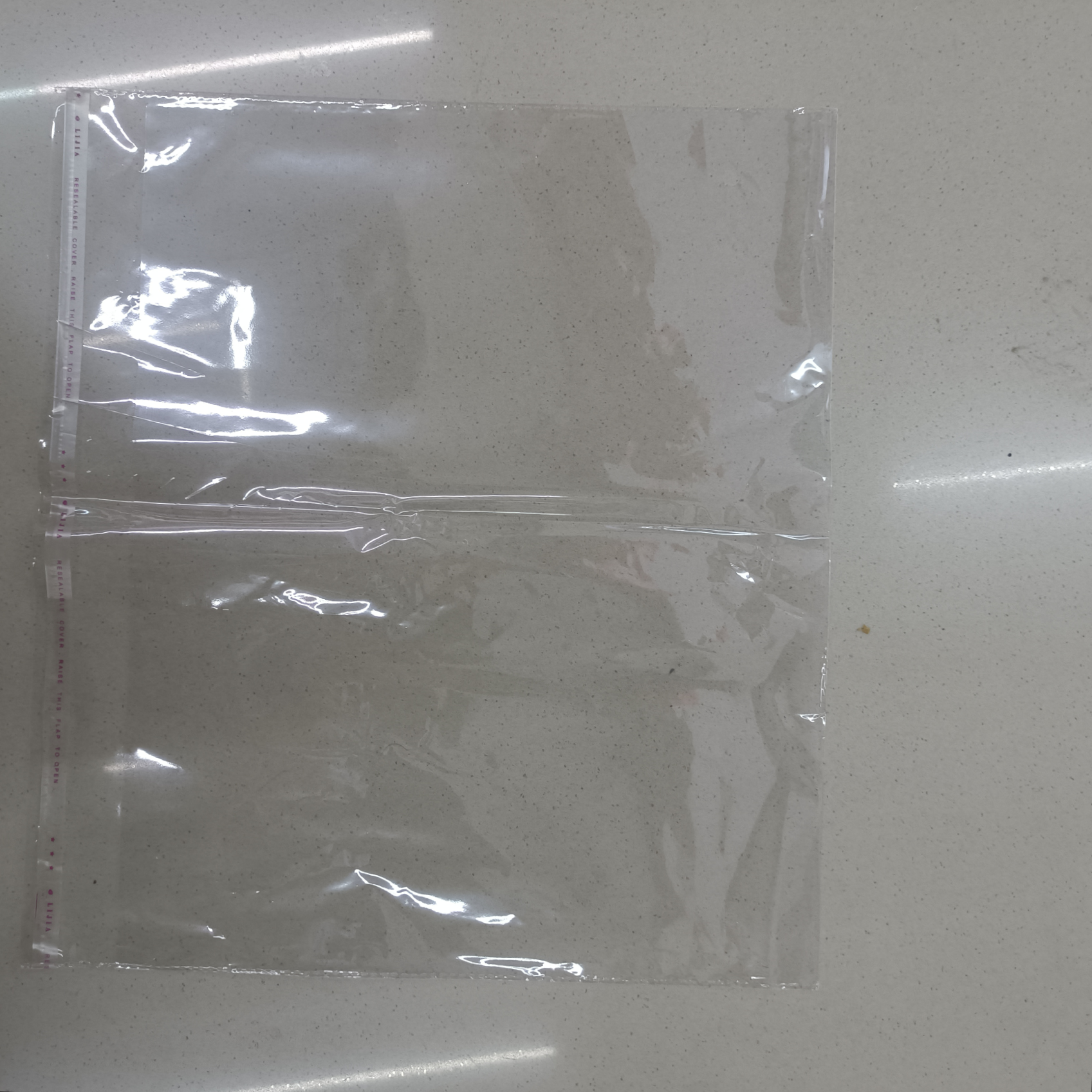 38*34透明塑料袋opp袋自粘定制印刷服装包装袋PE袋详情图1