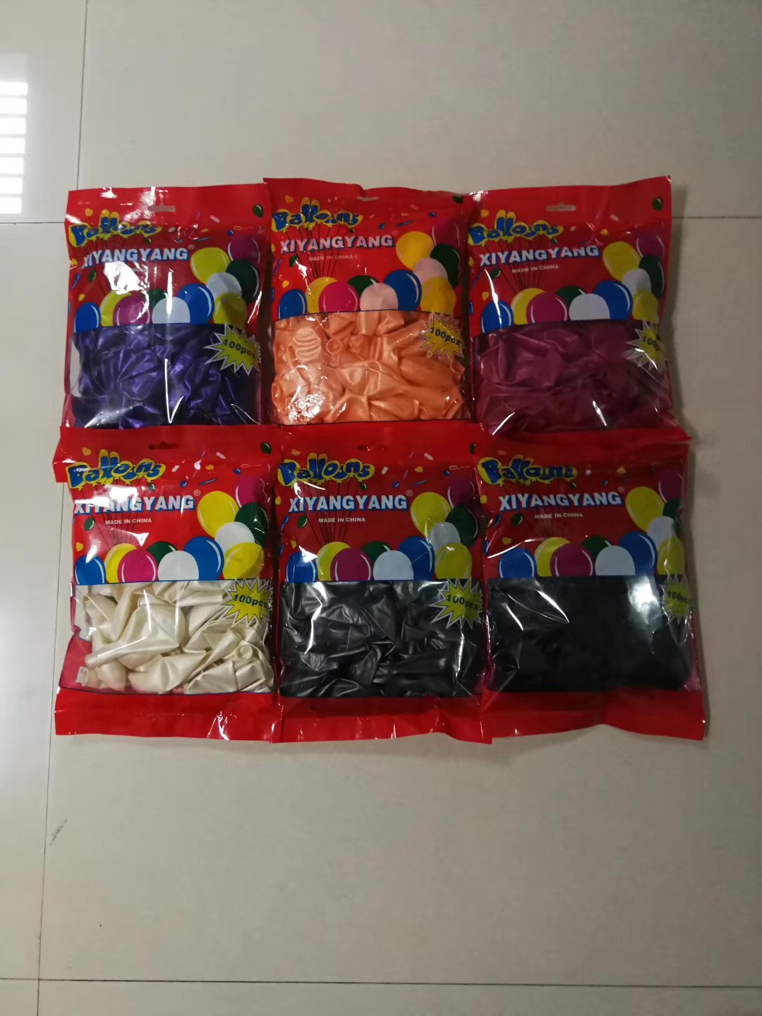 12 Inch 2.2G Pearl Balloon, 100Pcs undefined