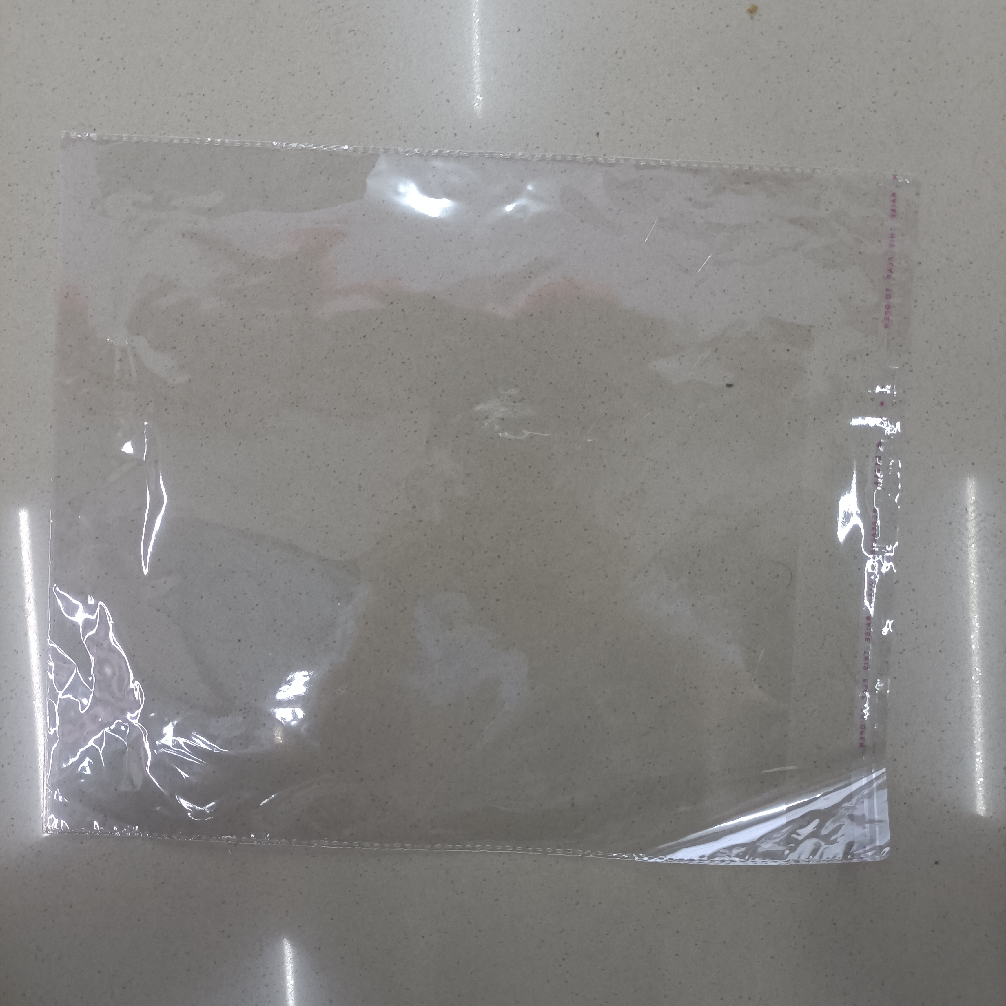 28*30透明塑料袋opp袋自粘定制印刷服装包装袋PE袋详情图1