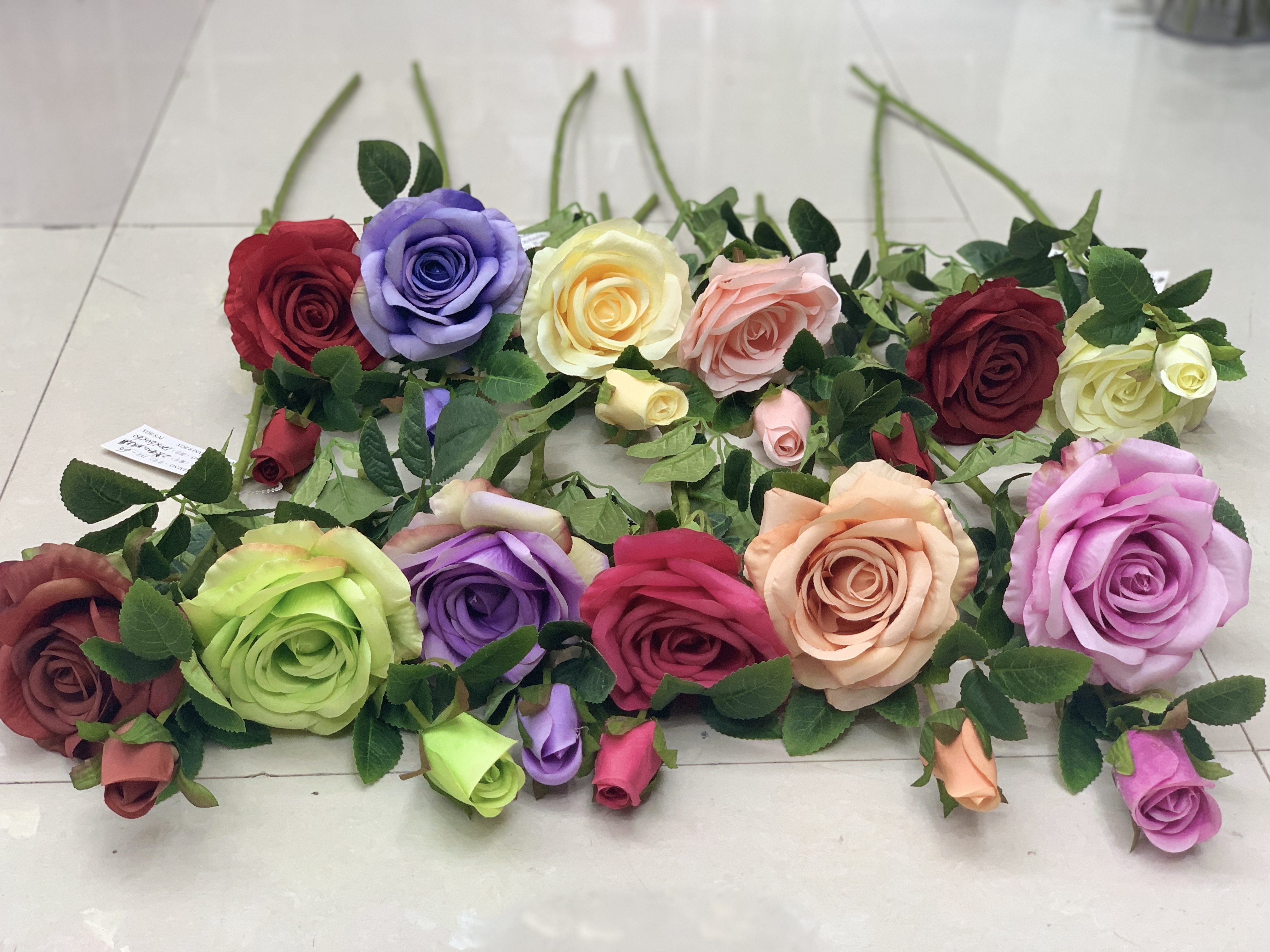 Soap flower bonsai craftsmanship details Picture