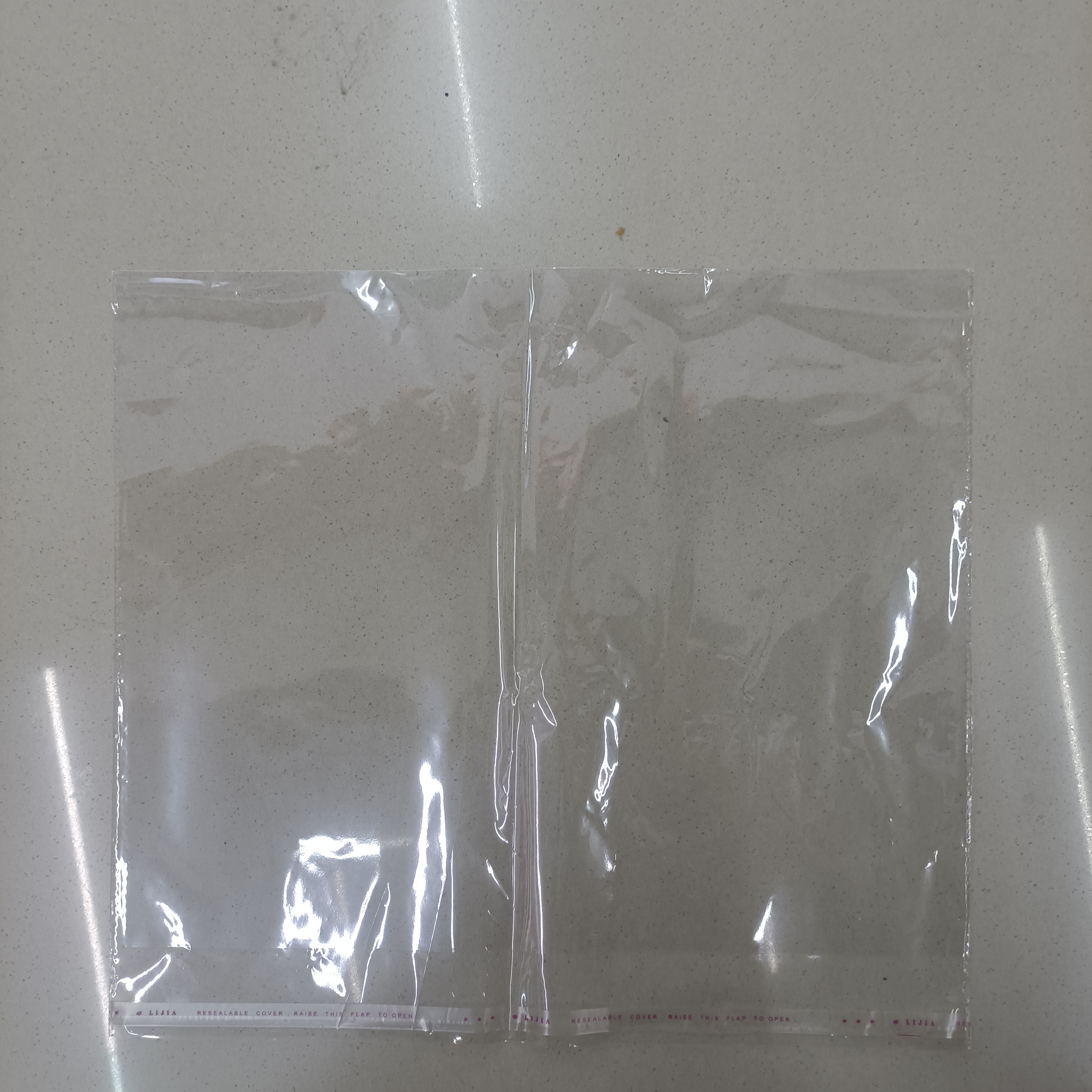 32*30透明塑料袋opp袋自粘定制印刷服装包装袋PE袋详情图1
