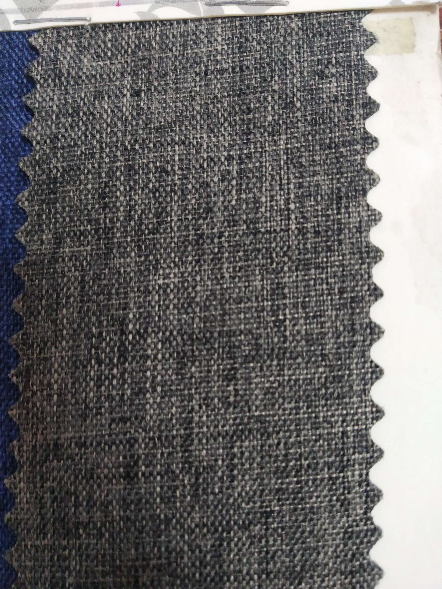 TY-- 047 RPET recycled 300D matte pvc 12# old ash Item Picture