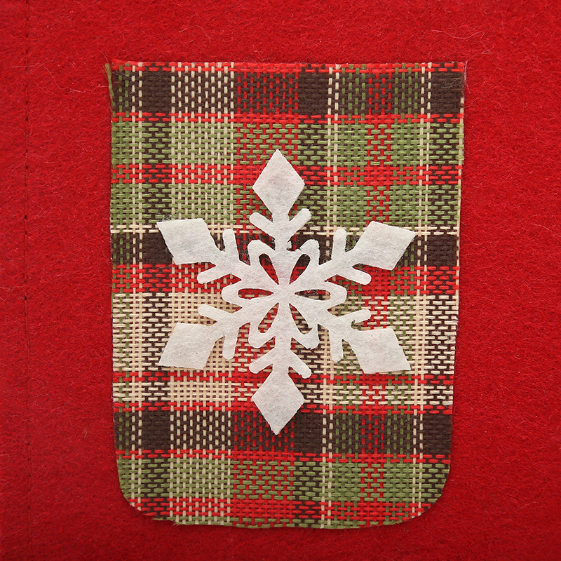 Hot Cross-Border Amazon Christmas Decorations High-End Christmas Gift Bags Christmas Holiday Decorations Christmas Bag Green Item Picture