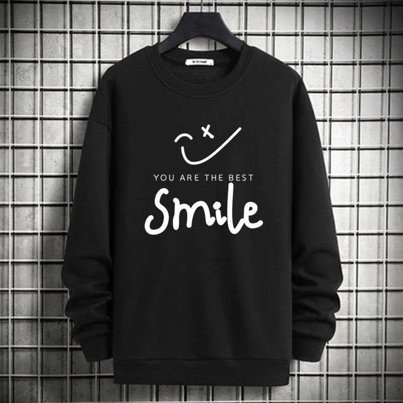 秋冬季男士套头长袖T恤圆领卫衣男青年学生大码打底衫上衣服男装11