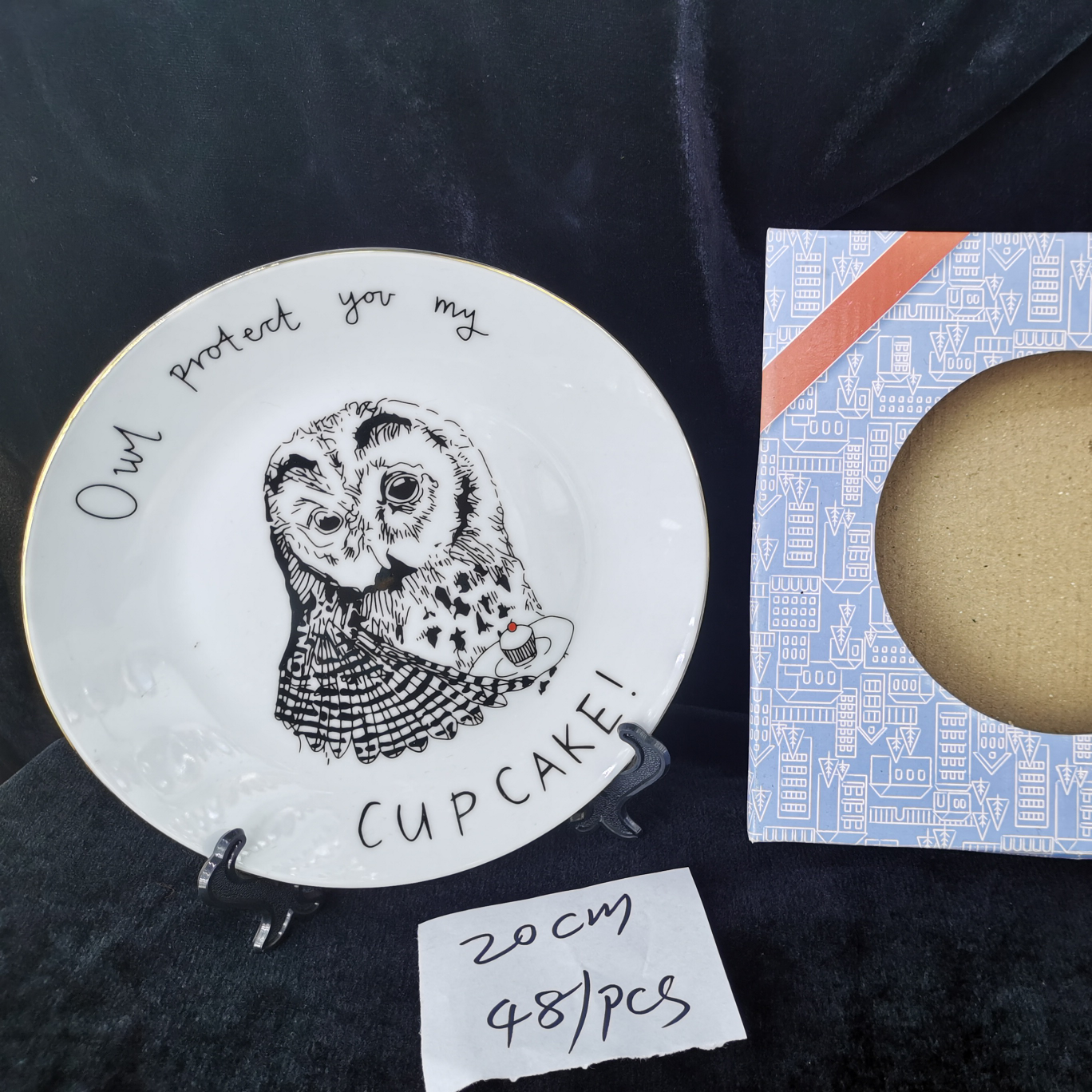 陶瓷工艺7946轻奢风盘子40陶瓷工艺1