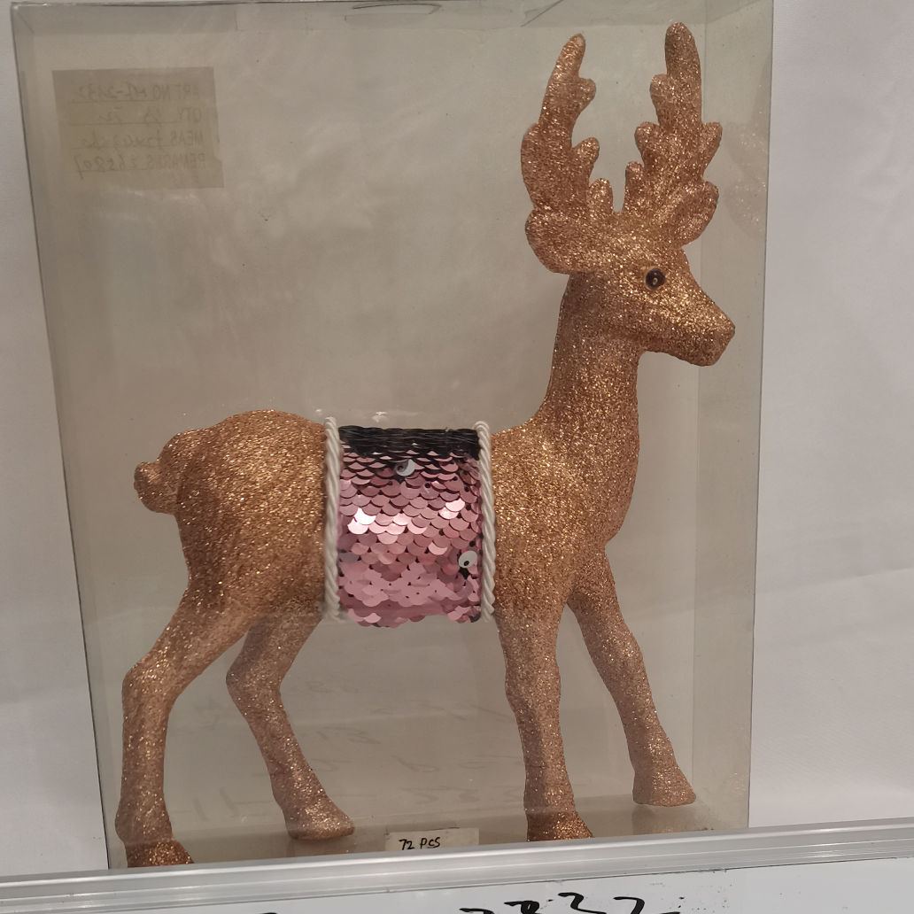 金色鹿圣诞用品圣诞摆件装饰系列产品