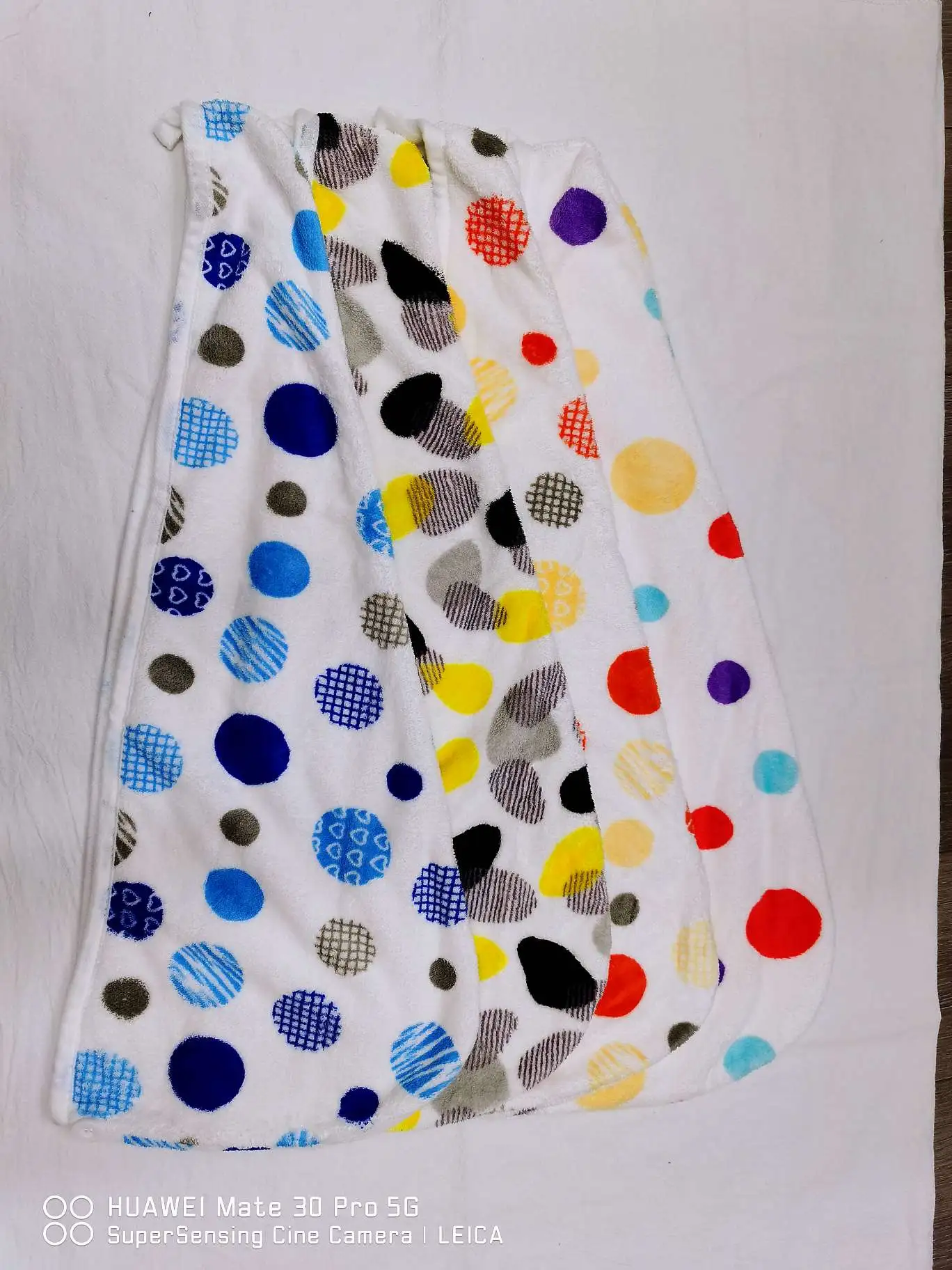 The Qiao Mei daily necessities printed dry hair cap has strong water absorption and does not shed hair detail image 4