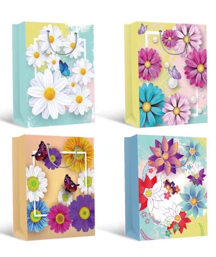 Valentine's gift bag, powder-sprinkling art gift bag, Korean version gift bag Specification image