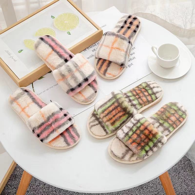 Plaid fashion high quality open drag