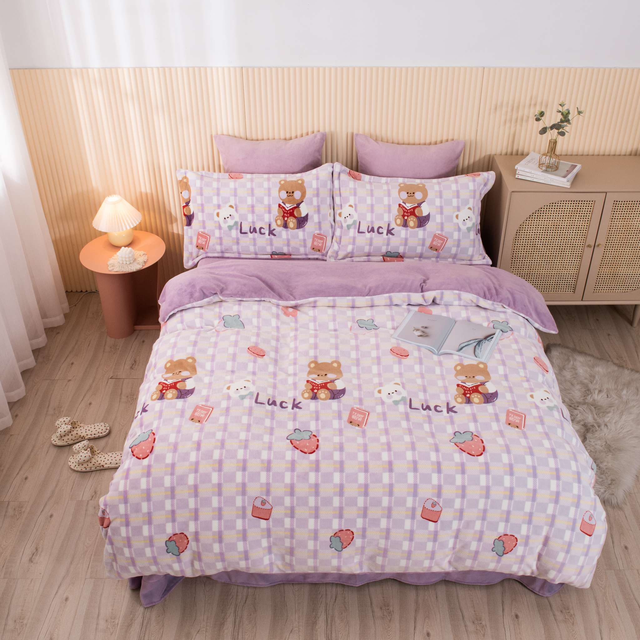 🔥“暖冬之约·一触升温”🔥秋冬新品大曝光！
——暖感云绒·吸湿·自发热——
高织密绒，柔软绒感，冬日里的“小暖炉”，详情5