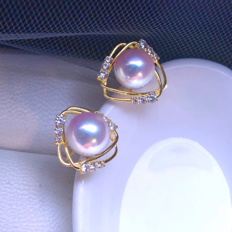 Pearl studs Earrings studs earrings simple atmosphere fashion
