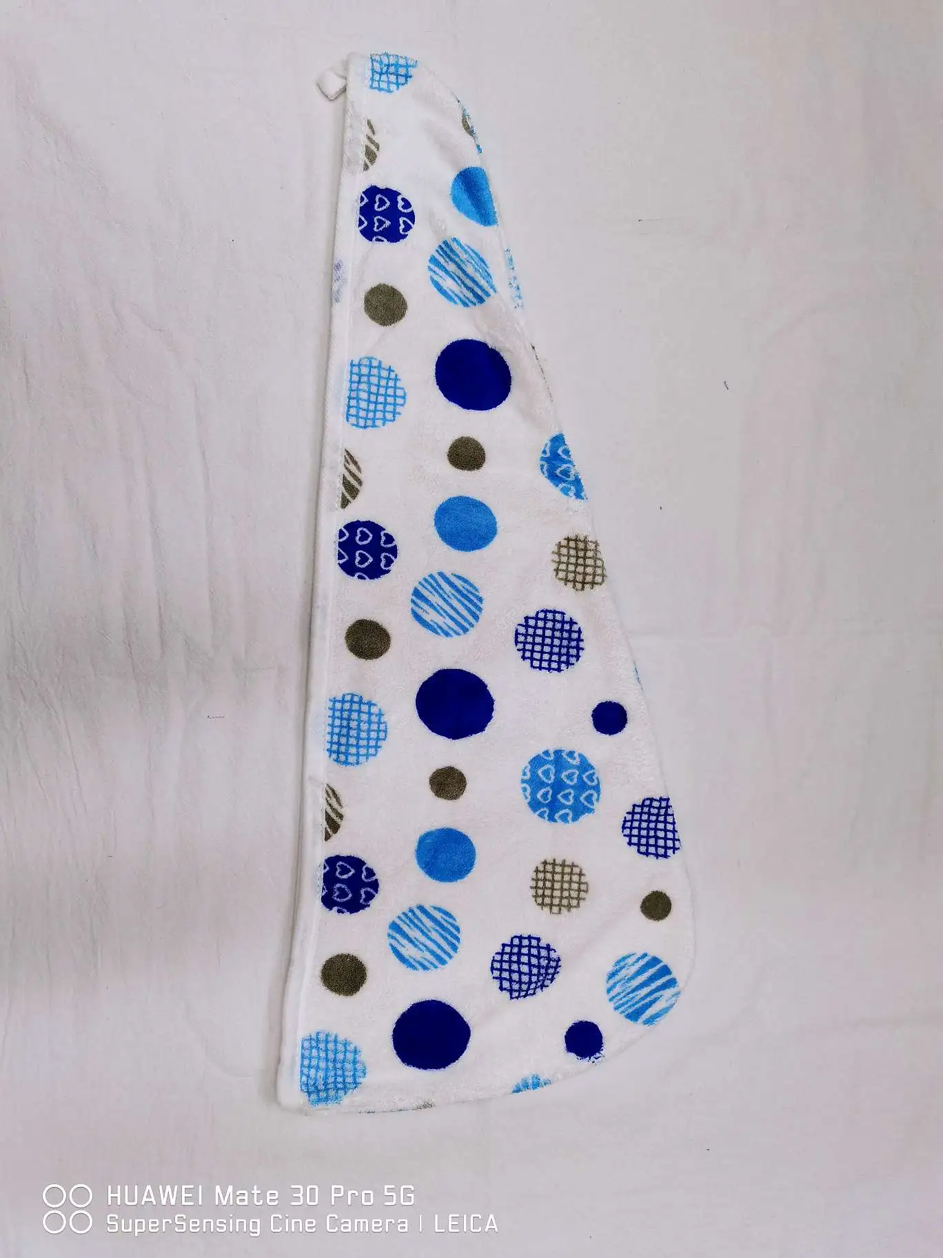 The Qiao Mei daily necessities printed dry hair cap has strong water absorption and does not shed hair detail image 5