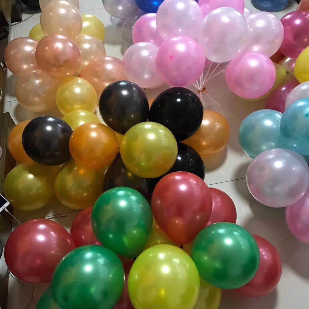 12 Inch 2.2G Pearl Balloon, 100Pcs Application Scenario