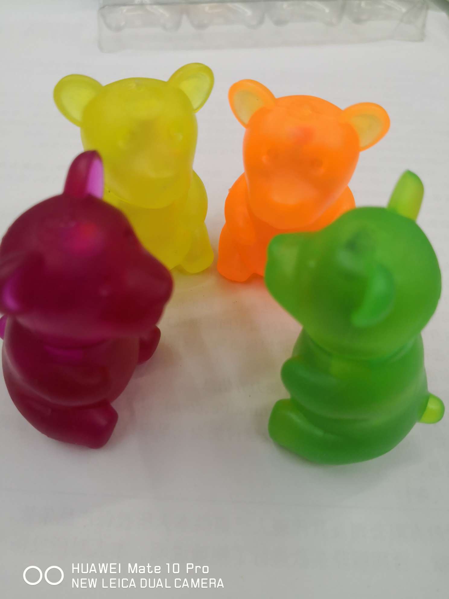 Yiwu Boyang Pen and Ink Products Store offers bear highlighters in F-680-4 color PVC boxes Specification image