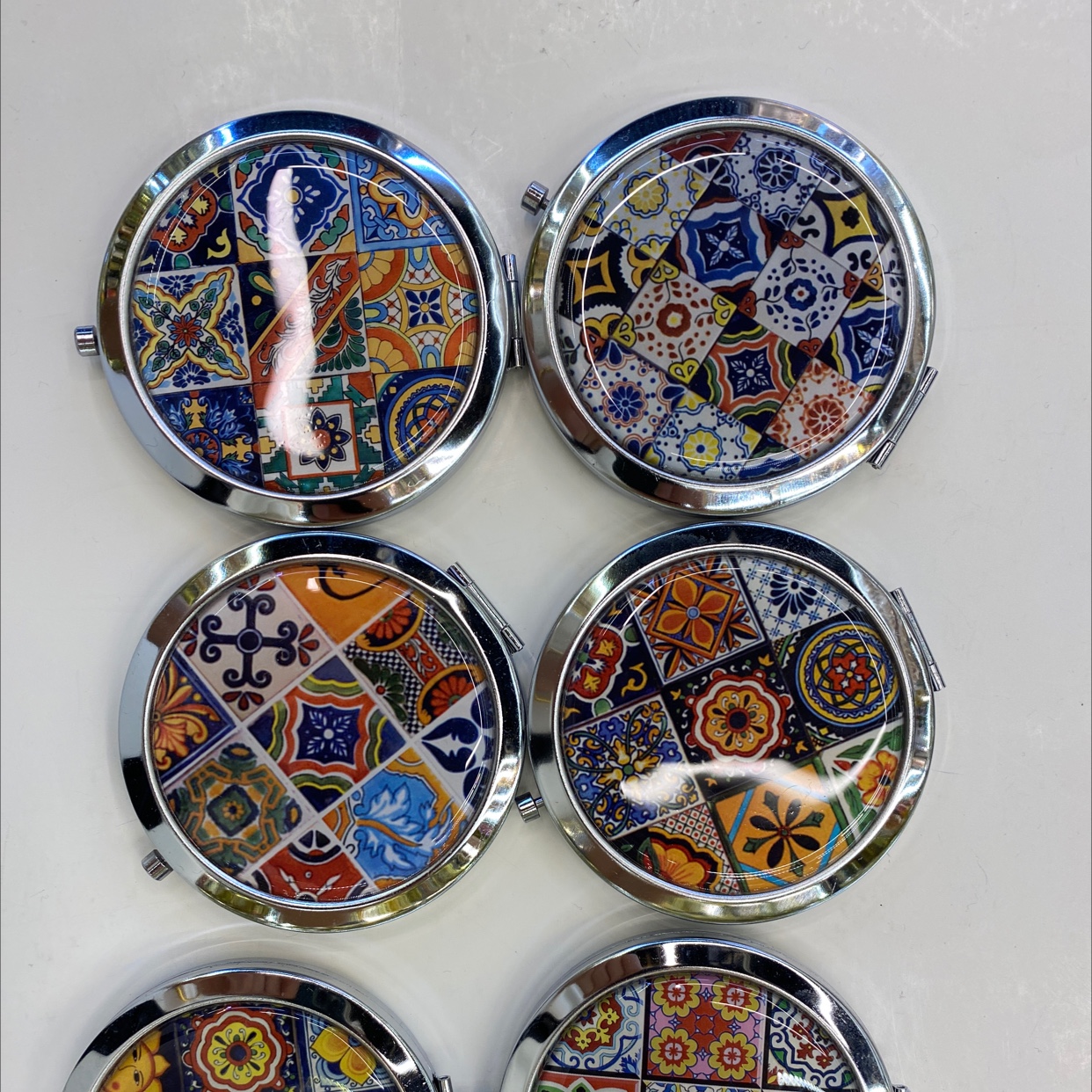 迪梦斯工艺品珠宝首饰盒镜子手工定制创意礼品镜子塑料瓷砖图案镜子
详情图6