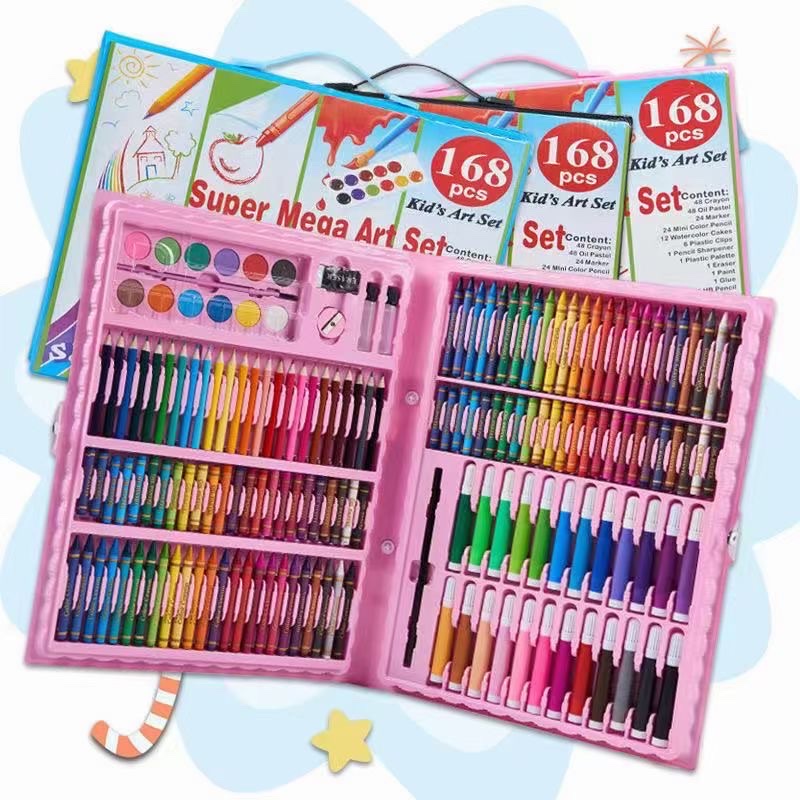 New 168 Watercolor Pen Set, Wholesale And Retail full figure